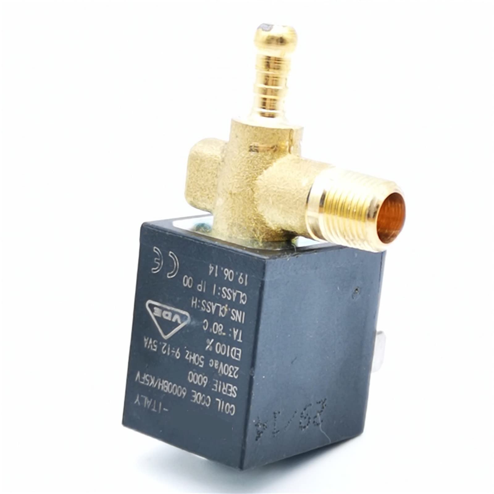 TREDSWQCV 2/2 Solenoid Valve Brass Series 6000 AC230V 50Hz Normally Closed Air/Water Electric 1Pcs