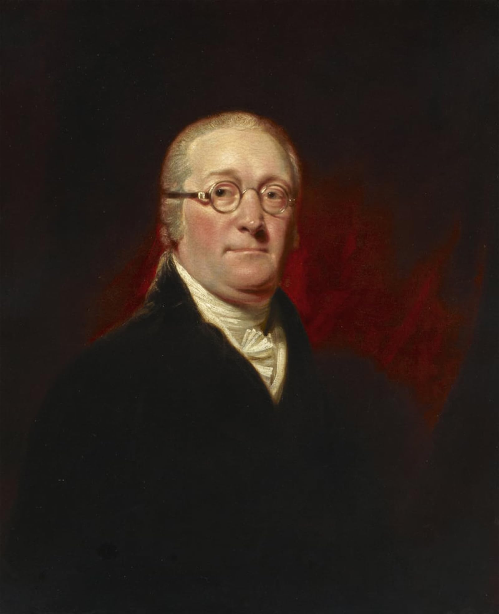 RZHRHJES Retro Picture Portrait Oil Painting Modern Wall Artwork Sir William Parsons by Joshua Reynolds Canvas Poster for Home Decor 60x90cm