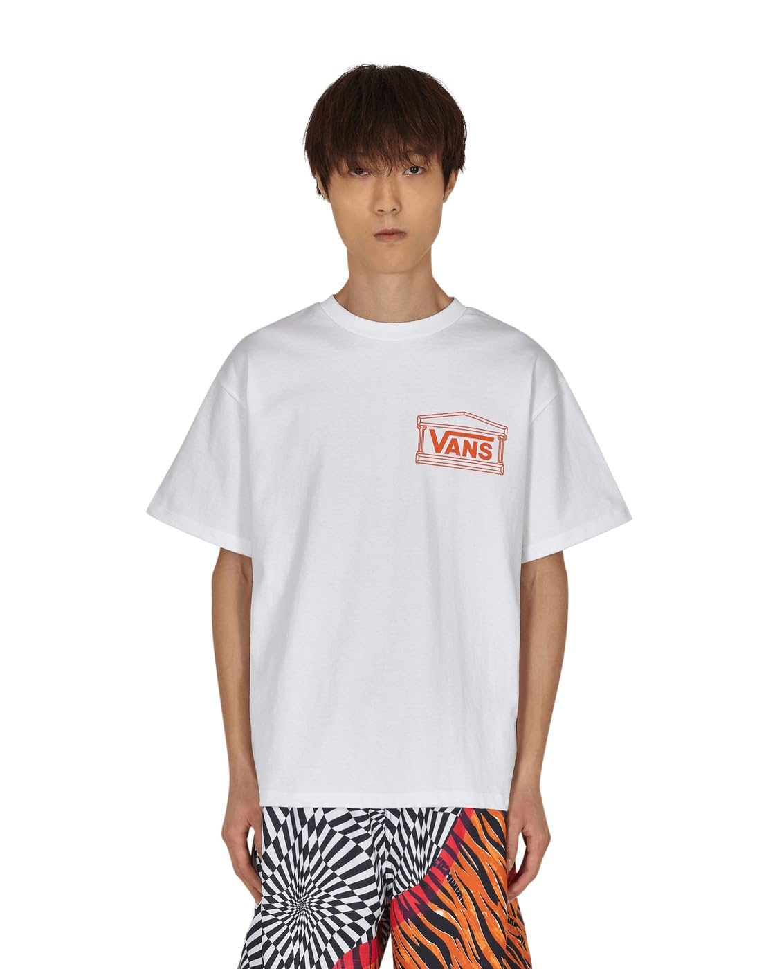 Vans Vault x Aries Unisex White Art Trip T-Shirt Size Large 