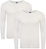 Heatwave® Pack of 2 Men's Thermal Long Sleeve Top, Warm Underwear Baselayer, S M L XL XXL Thermals