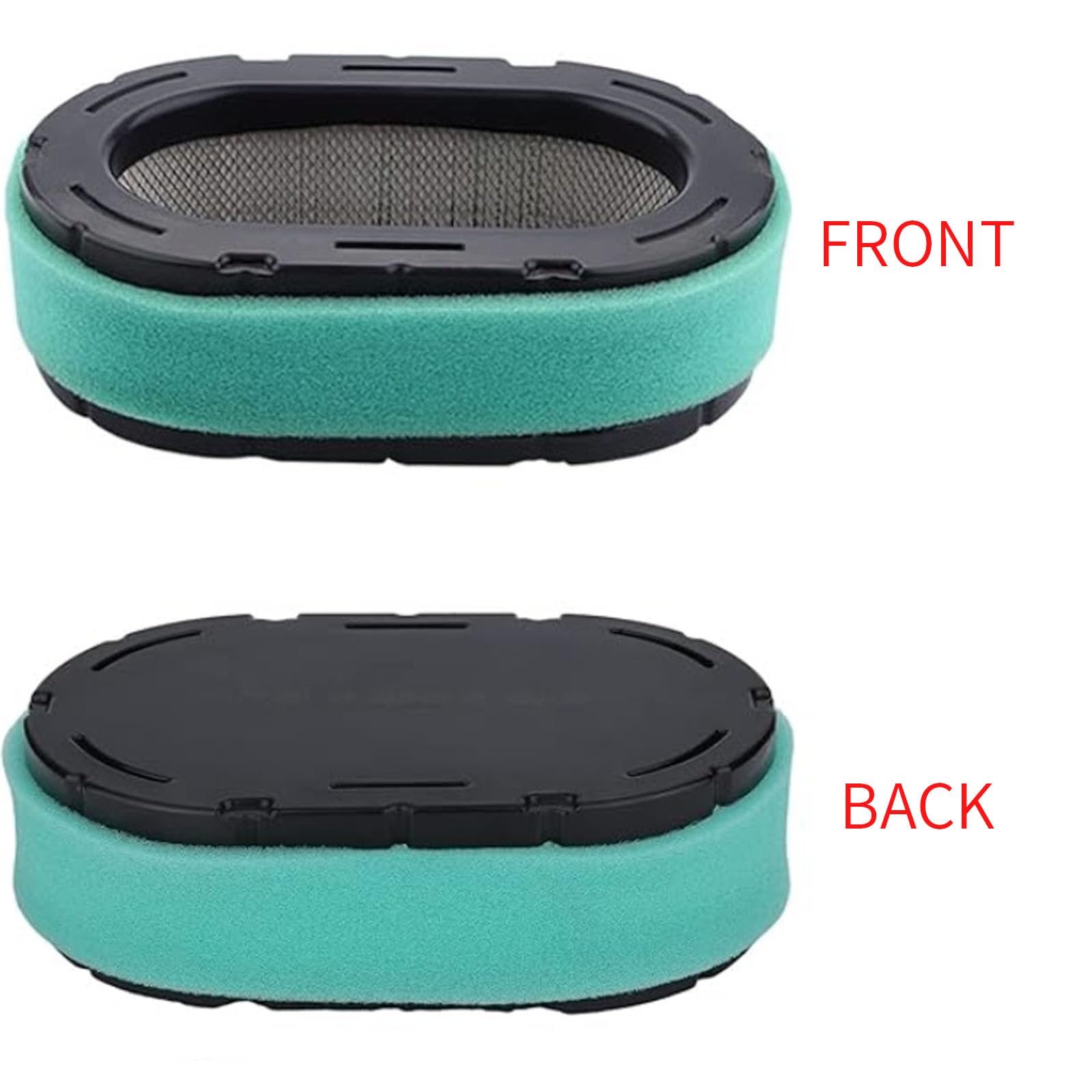 Compatible con filtro de aire y filtro de aceite apto para Cub Cadet XT1 XT2 LT46 LT54 Craftsman G8400 T1800 T8000 T8200 T8400 Troy-Bilt 42 "46" 50 "54" XP Tractor cortacésped de giro cero