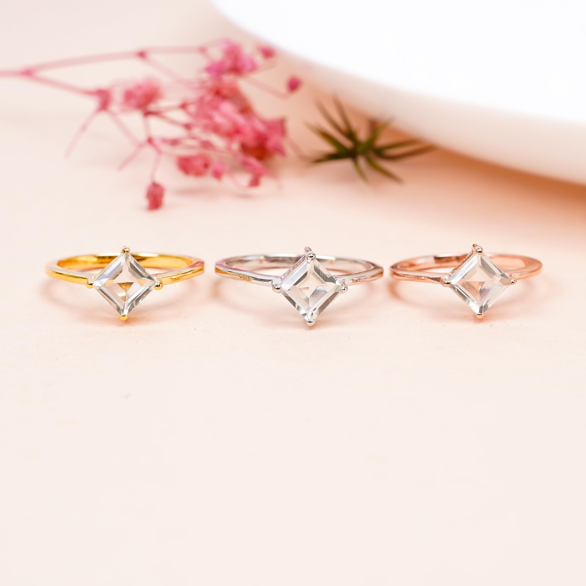 Grüner Amethyst-Ring, 925er Sterlingsilber, Ring für Damen und Herren, zarter, stilvoller Verlobungsring, natürlicher Edelstein, Statement-Ring, handgefertigter Boho-Ring, R-126-24-P