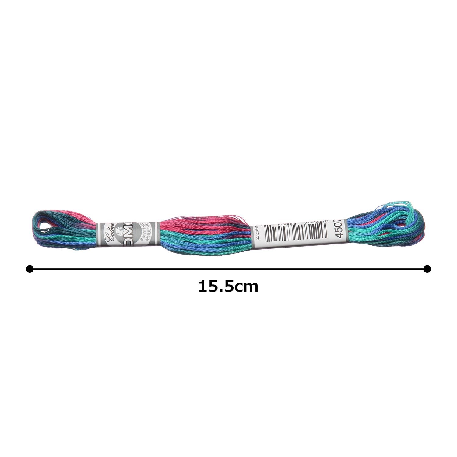 DMC 517-4507 - Hilo de algodón para bordar (8 m), color azul y rosa