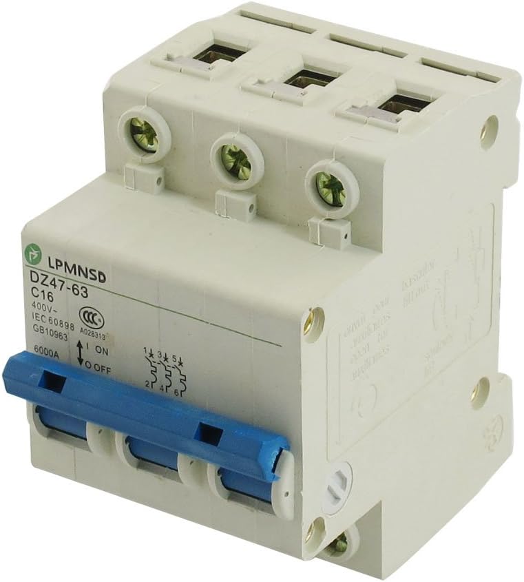 Cikonielf Disjoncteur 2P Disjoncteur Miniature 2P Montage Sur Rail DIN