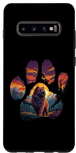 Miniatura 1 de Galaxy S10+ Chow Chow Paw Mountain Design Dog Mom Dad Case