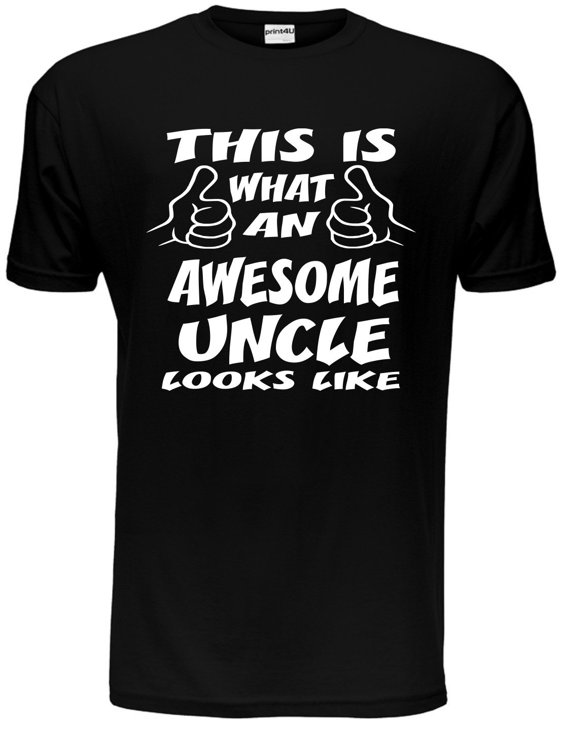 This is What an Awesome Uncle Gift for Uncle Mens T Shirt Medium Black