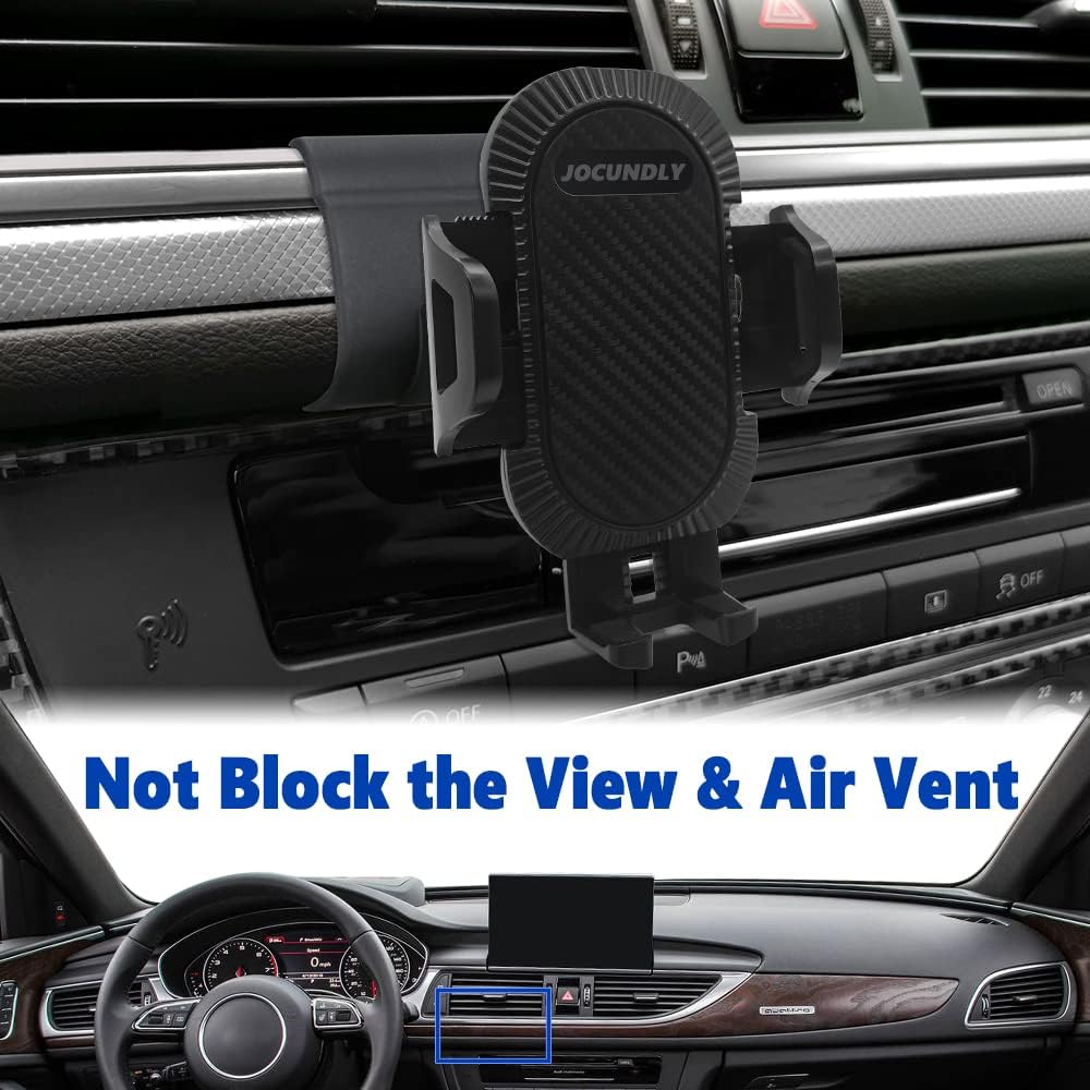 Car Phone Mount for 2012-2018 Audi A6 S6 A7 S7 [Thick Case Friendly] Mobile Phone Holder Cell Navigation Bracket Air Vent Auto Accessories Cradles, All Phones