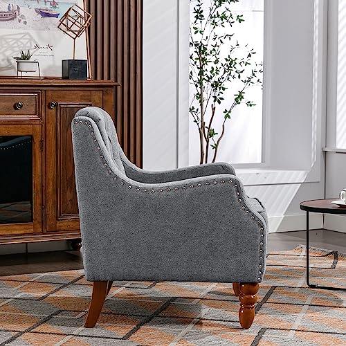 Sillón Vintage Plegable Gris miniatura 7
