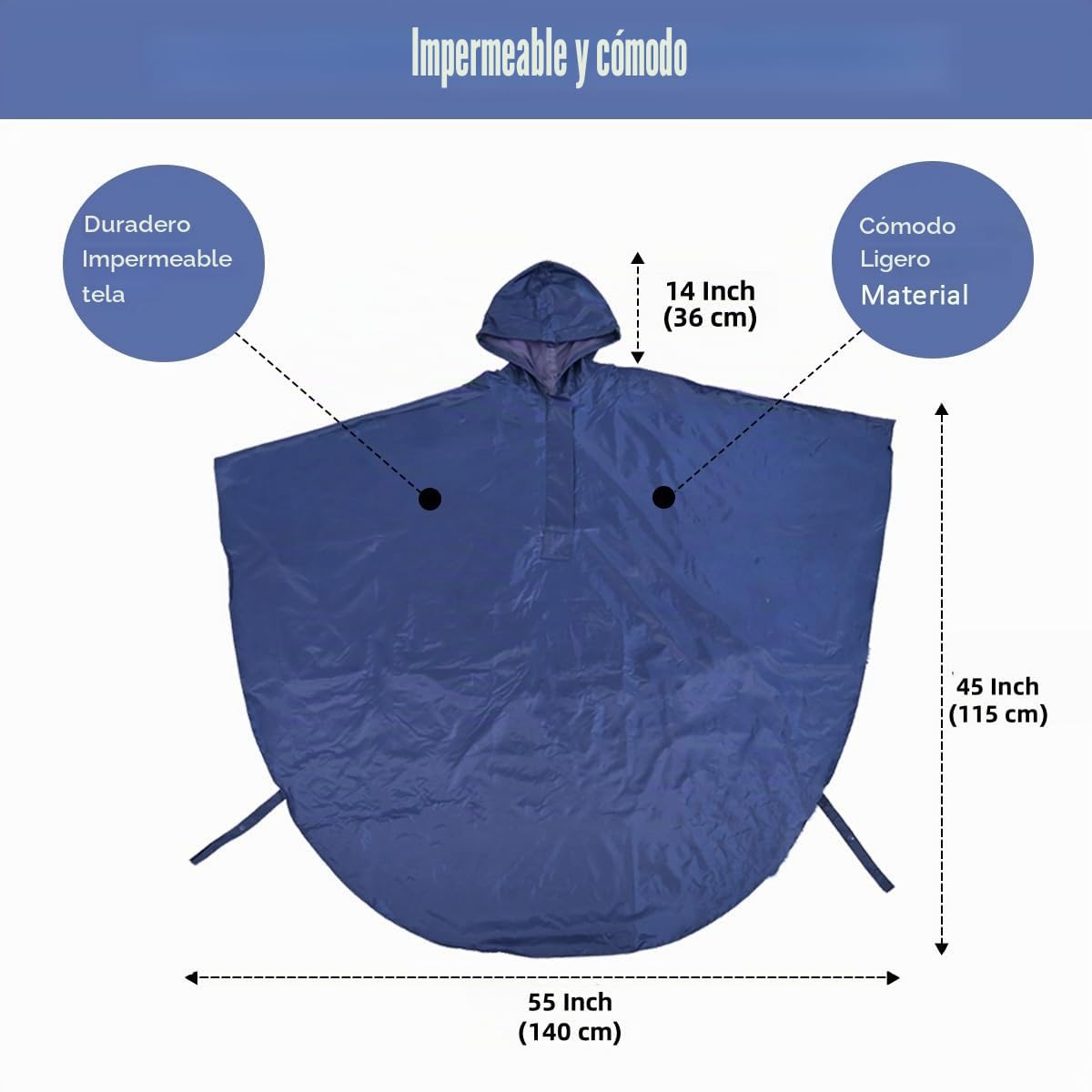Poncho impermeable para silla de ruedas, capa a prueba de viento para movilidad