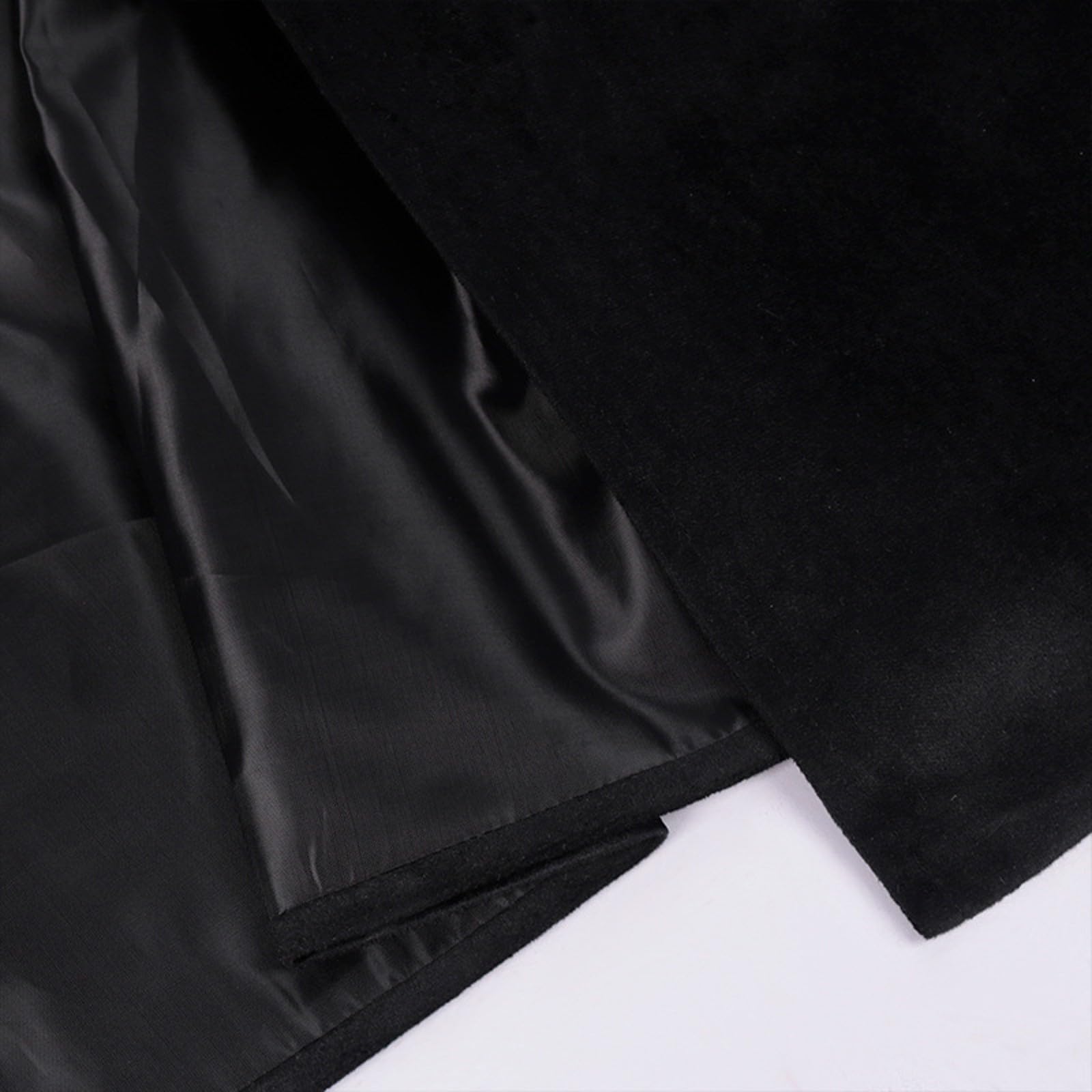 Costume da Halloween da donna spaventoso mantello nero da strega Costume di Darth Vader Mantello Medievale Cappotto con Cappuccio Carnevale Vestito Festivo Adulto Cloak