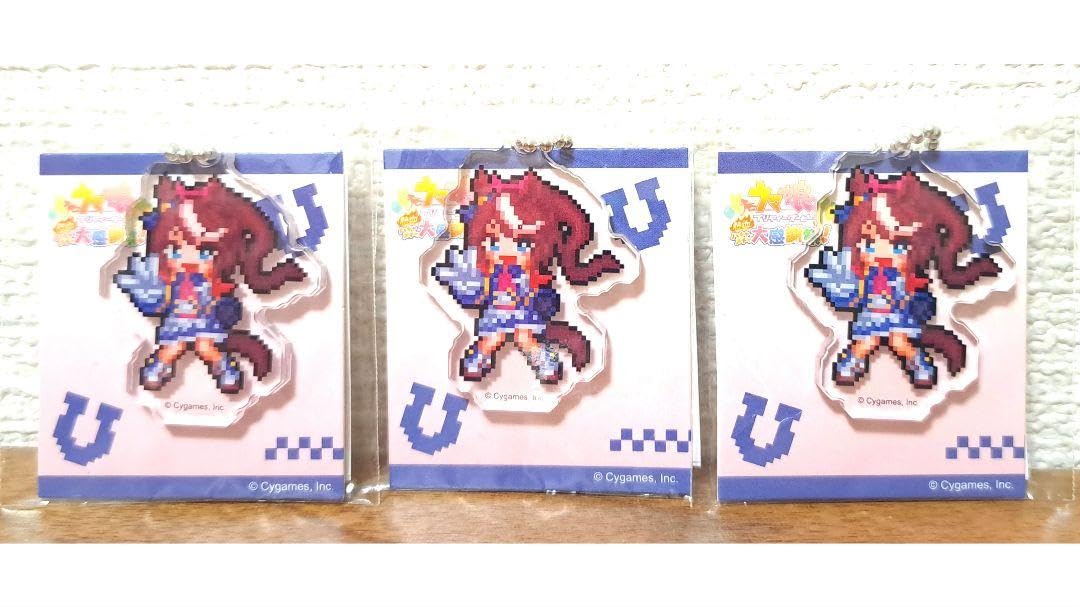 Amazon.co.jp: ウマ娘 ファミマ ドット絵 アクリルチャーム