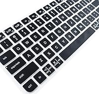 Vista 3 de Funda de silicona para teclado de escritorio ultra fina, compatible con teclas Logitech MX Mini Minimalista y MX Keys Mini para Mac Teclado Negro