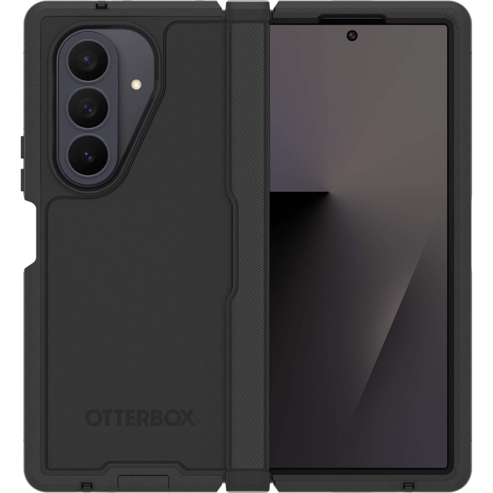 OtterBox Cover Defender Pro Series XT con Magneti per Samsung Galaxy Z Fold7, resistente a shock e cadute, cover ultra robusta,testata 4x norme MIL-STD 810G, per telefoni pieghevoli, Nero