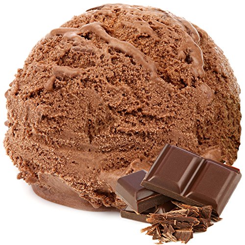 Schokolade Geschmack Eispulver VEGAN - OHNE ZUCKER - LAKTOSEFREI - GLUTENFREI - FETTARM, auch für Diabetiker Milcheis Softeispulver Speiseeispulver Gino Gelati (Schokolade, 10 kg)