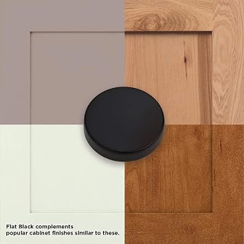 Franklin Brass Cup (1-Pack) Cabinet Handles 3 Hole Center Pulls | Matte Black Hardware Kitchen Door, Drawers, Dressers, Furniture P41707K-FB-C