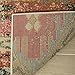 SAFAVIEH Monaco Collection Area Rug - 8' x 11', Multi, Boho Chic Tribal Distressed Design, Non-Shedding & Easy Care, Ideal for High Traffic Areas in Living Room, Bedroom (MNC222F)