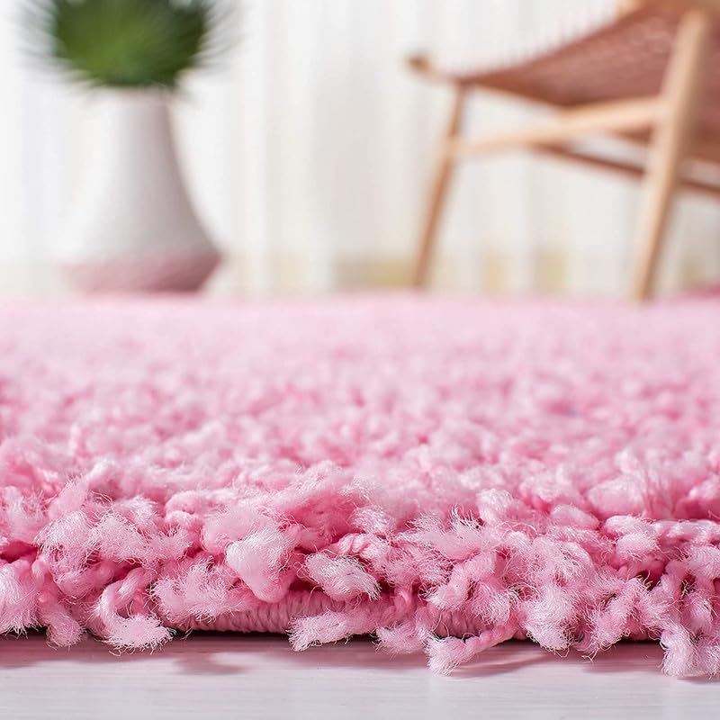 Image of F R Creation Bathmat Premium Microfiber Anti-Skid Washable and Quick Dry Italia Rug for Bathroom, Kitchen - Size (2X5 Feet Pink)