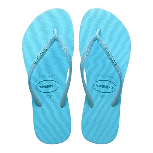 Chinelo Havaianas Slim Glitter Neon