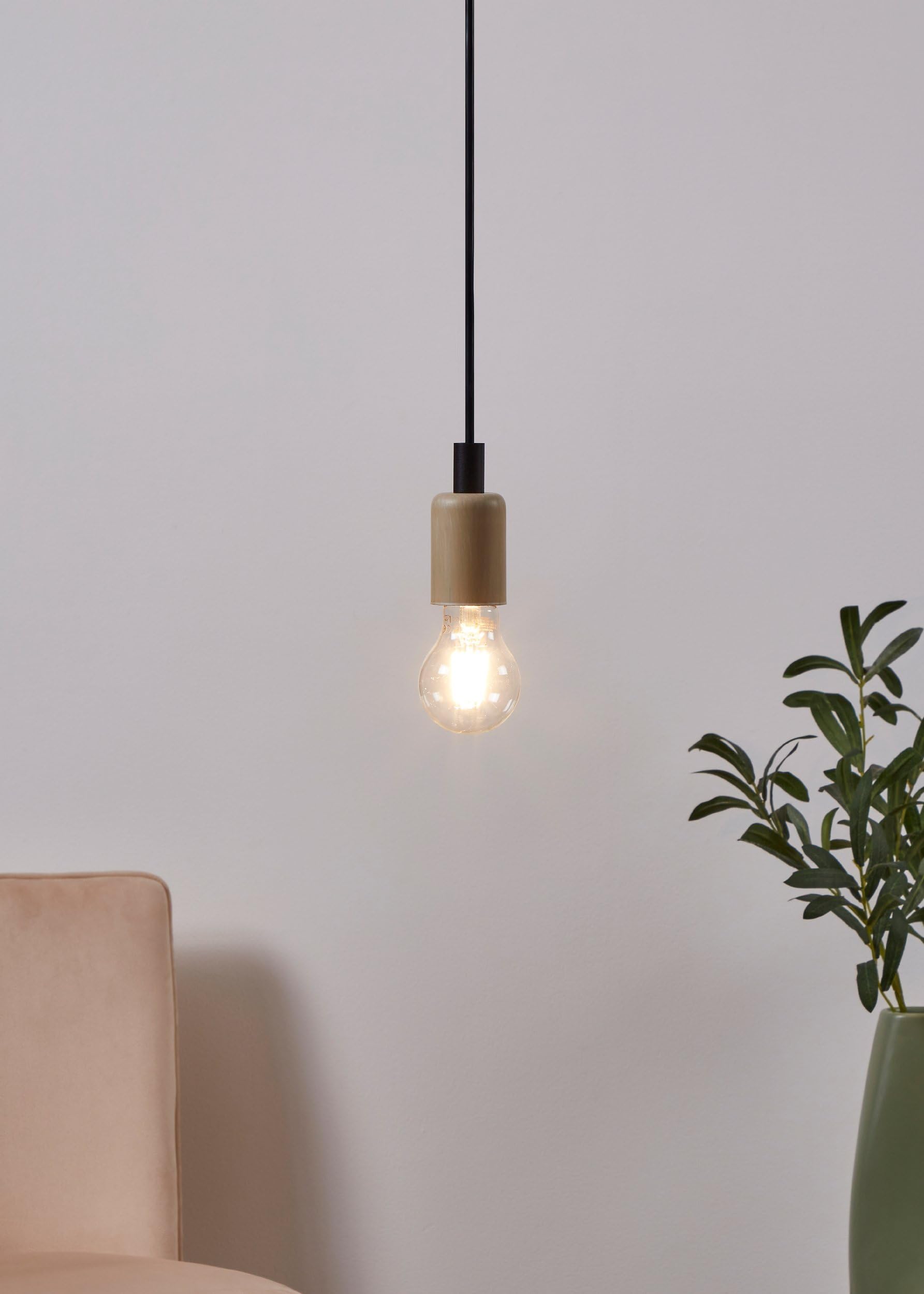 EGLO LED Filament Light Bulb, Standard E27 Edison lamp for Retro Lighting 4 watt (Equivalent to 40 watt), 470 Lumen - Image 2