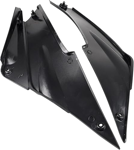 Miniatura 3 de YDLMT 2 cubiertas laterales de plástico ABS para tanque de gasolina para motocicleta compatible con K-awasaki Ninja ZX6R ZX636 negro