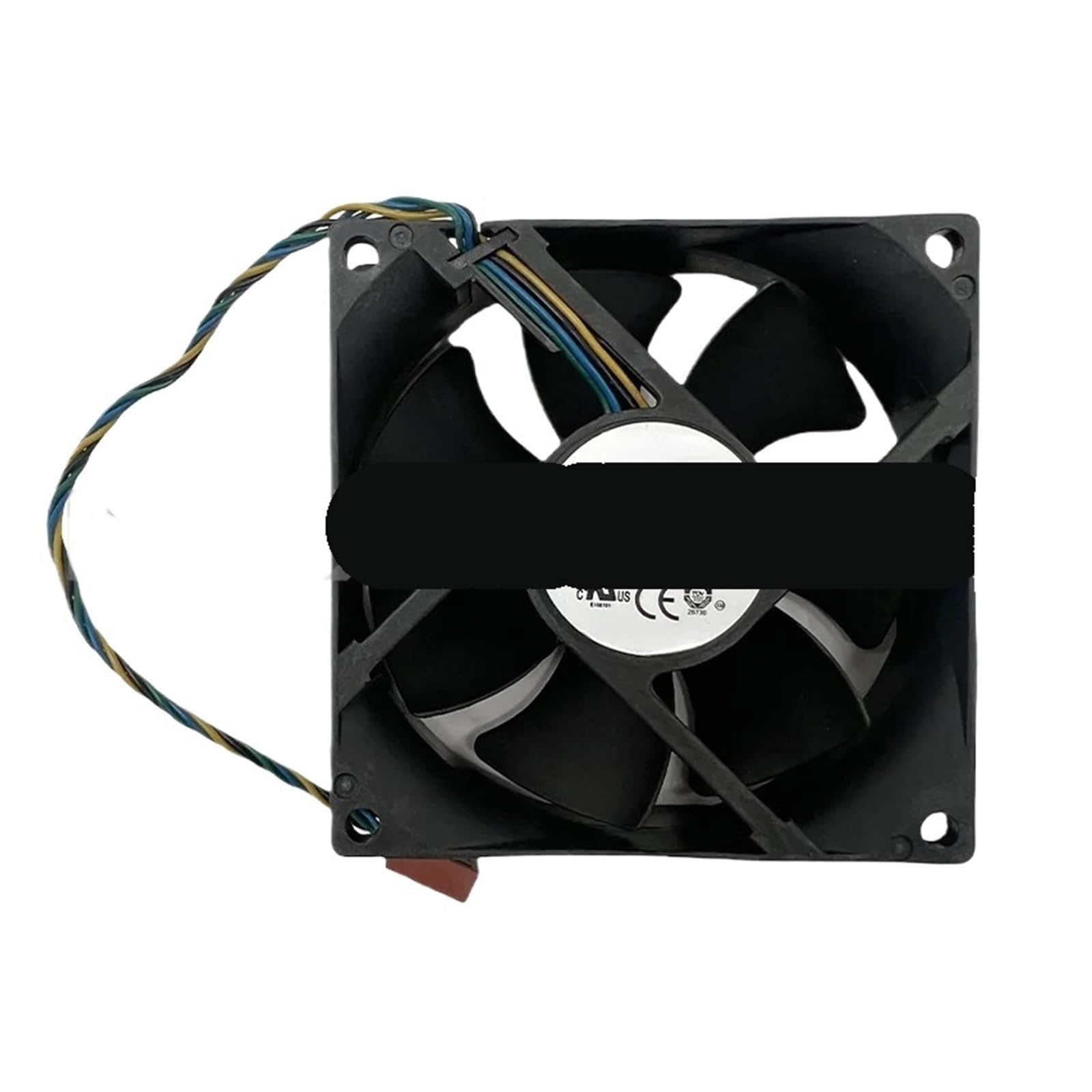 JJKKOZVQF 8025 8cm fan 4-wire Ball DS08025T12U 12V 0.70a 4Pin PWM Cooling Fan 8cm 80X80X25mm