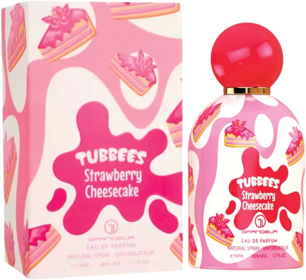 Sapphire’s choice – Tubbees Perfume | Tubbees Strawberry Cheesecake Eau De Parfum for Kids 50ml | Strawberry, Vanilla and Sandalwood Fragrance | Tubbees Vanilla Perfume for Women Made in Uae