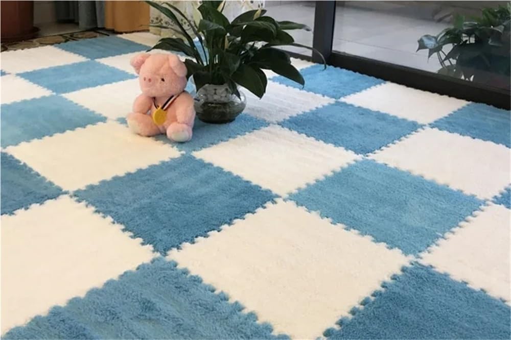 Alfombrillas de felpa suave HZLXF1 para un dormitorio infantil más cómodo y cálido