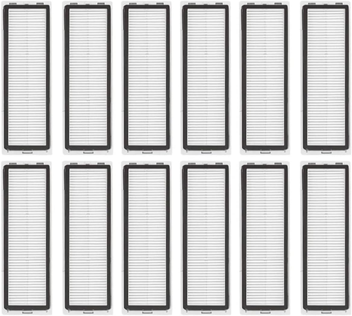 Compatible for Dreame Bot L10 pro Vacuum Cleaner Accessories Cleaning Cloth Compatible for Xiaomi Replacement rag Parts Washable HEPA Filter(As Shown a)