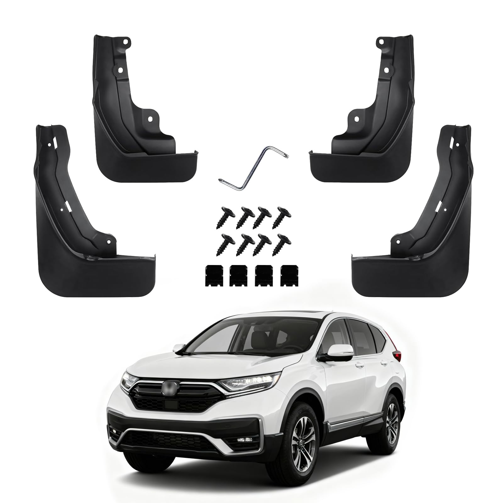 Amazon.com: No Drill Mud Flaps for 2023-2026 Honda CRV CR-V SUV