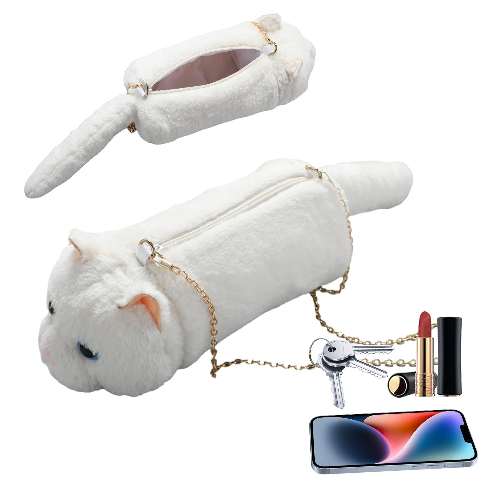 Borsa da pranzo disegnata a mano con adorabile cartone animato animals-01 con tracolla per uomo donna, scatola per il pranzo per lavoro, scuola