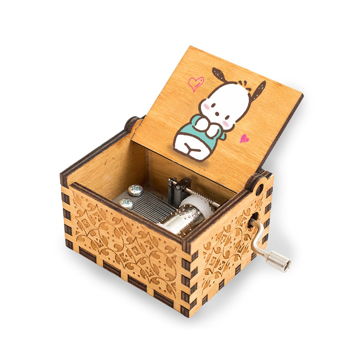Amazon | ポチャッコ オルゴール 音楽ボックス 木製 ミュージカル