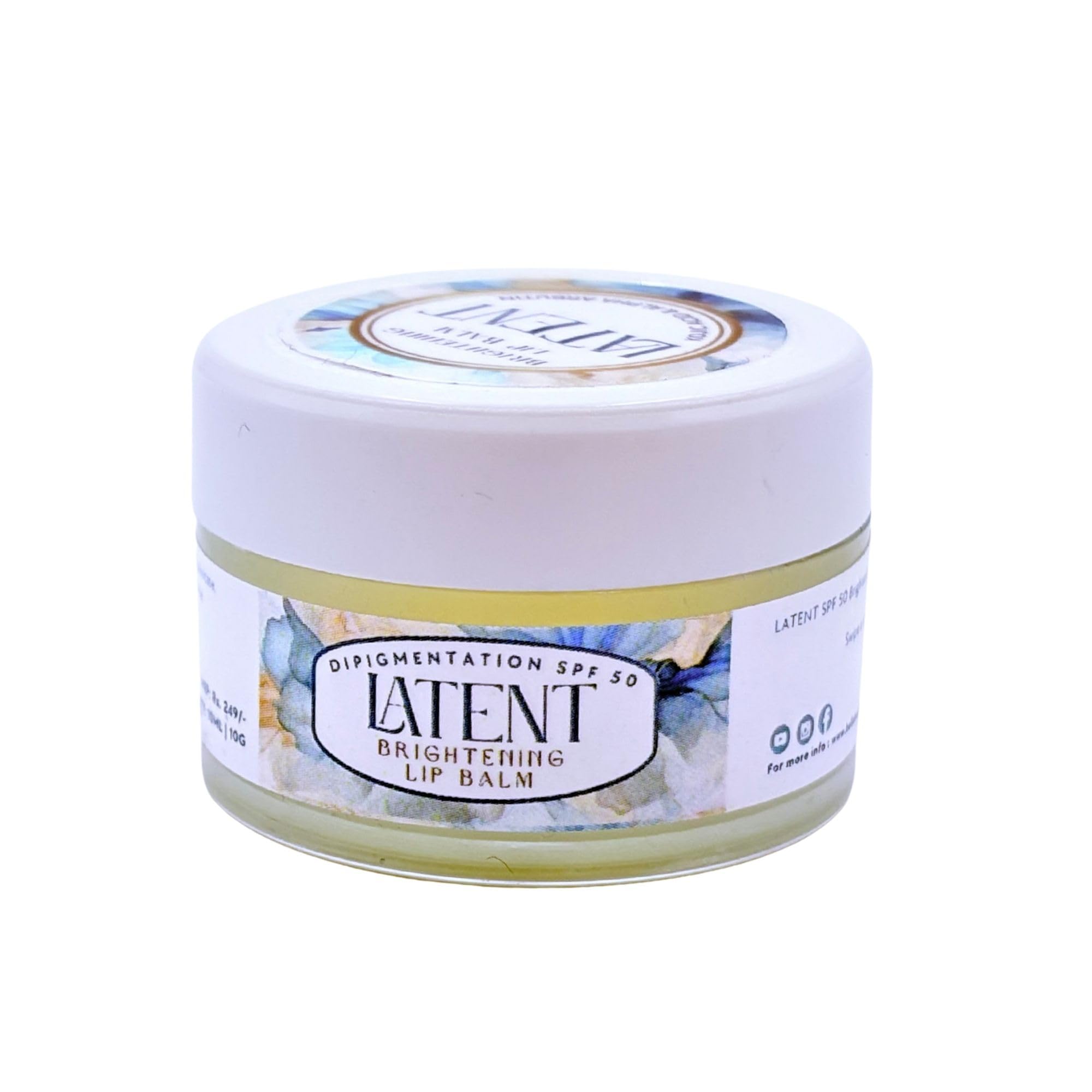 LATENT SPF 50 Brightening Lip Treatment Balm –10g – Kojic Acid & Alpha Arbutin – Hydrating, Repairing & Sun Protection – Smoker’s Lip Care – Vegan, Clinically Proven-image-21