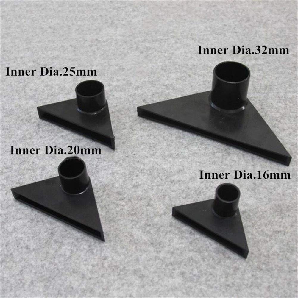 Accesorios para tuberías de riego, Conector de Tubo, Cabeza tubería Agua con Pico Pato, 10 Uds., Manguera latón 16-32mm for riego Acuario