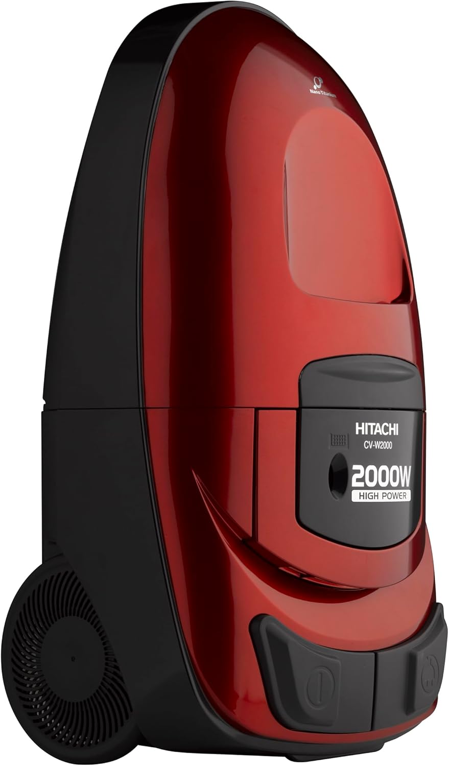 පැත්ත view of Hitachi CV-W2000RR vacuum cleaner
