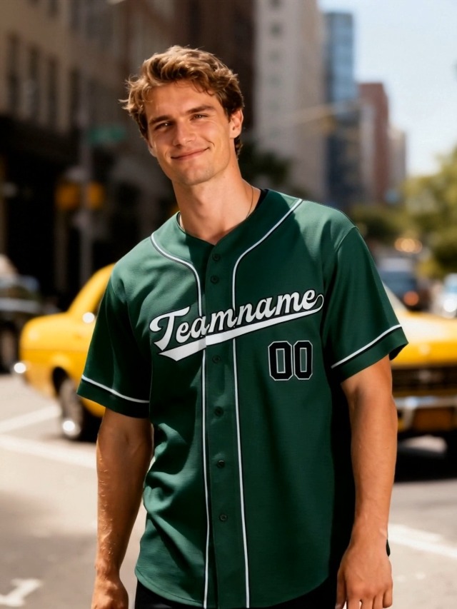 Custom Baseball Shirts for Men/Women/Youth Personalized Jersey Shirt Stitched or Printed Name Number miniatura 7