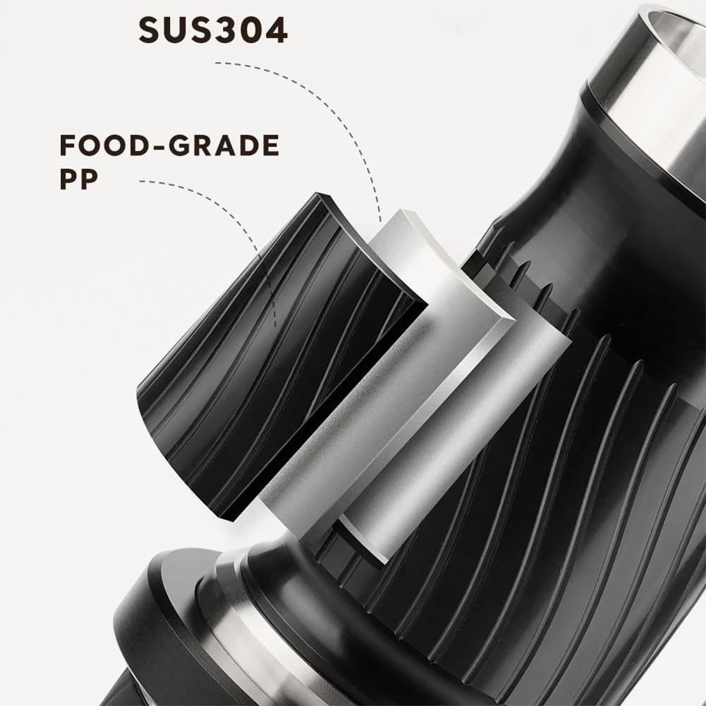 Manual Coffee Machine, Espresso Maker with Customizable Water Temperature, 9-12bar Variable Pressure, 100ml Tank Capacity, Portable and Convenient, Perfect for Home Office Use