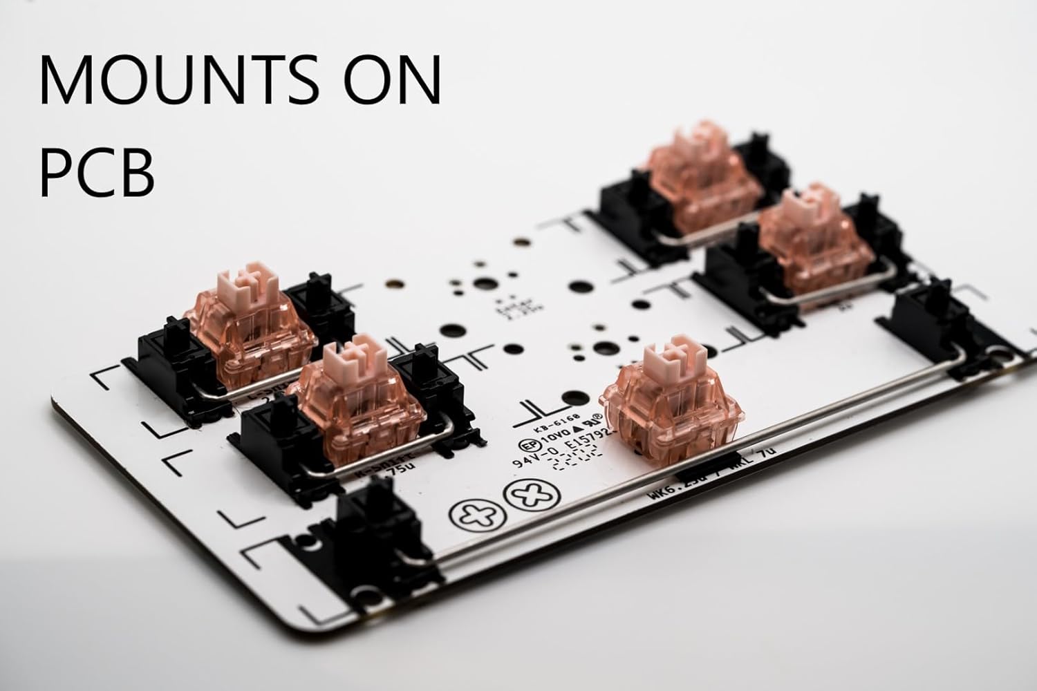 Zkeebs TX AP Mechanical Keyboard Stabilizers PCB Mounted Clip-in (Rev.4) (80% TKL Kit) (1.6T)