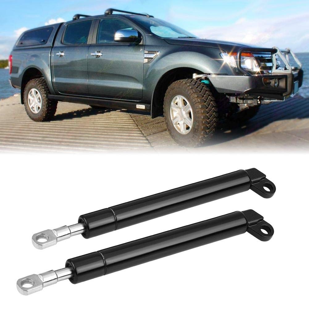 Heckklappen-Gasdruckfedern, schwarze Stahl-Heckklappenhauben-Gasdruckfedern Hubfederheber für BT-50 PX Ranger für ranger grill,gasfeder heckklappe,ford ranger boot arm,verin