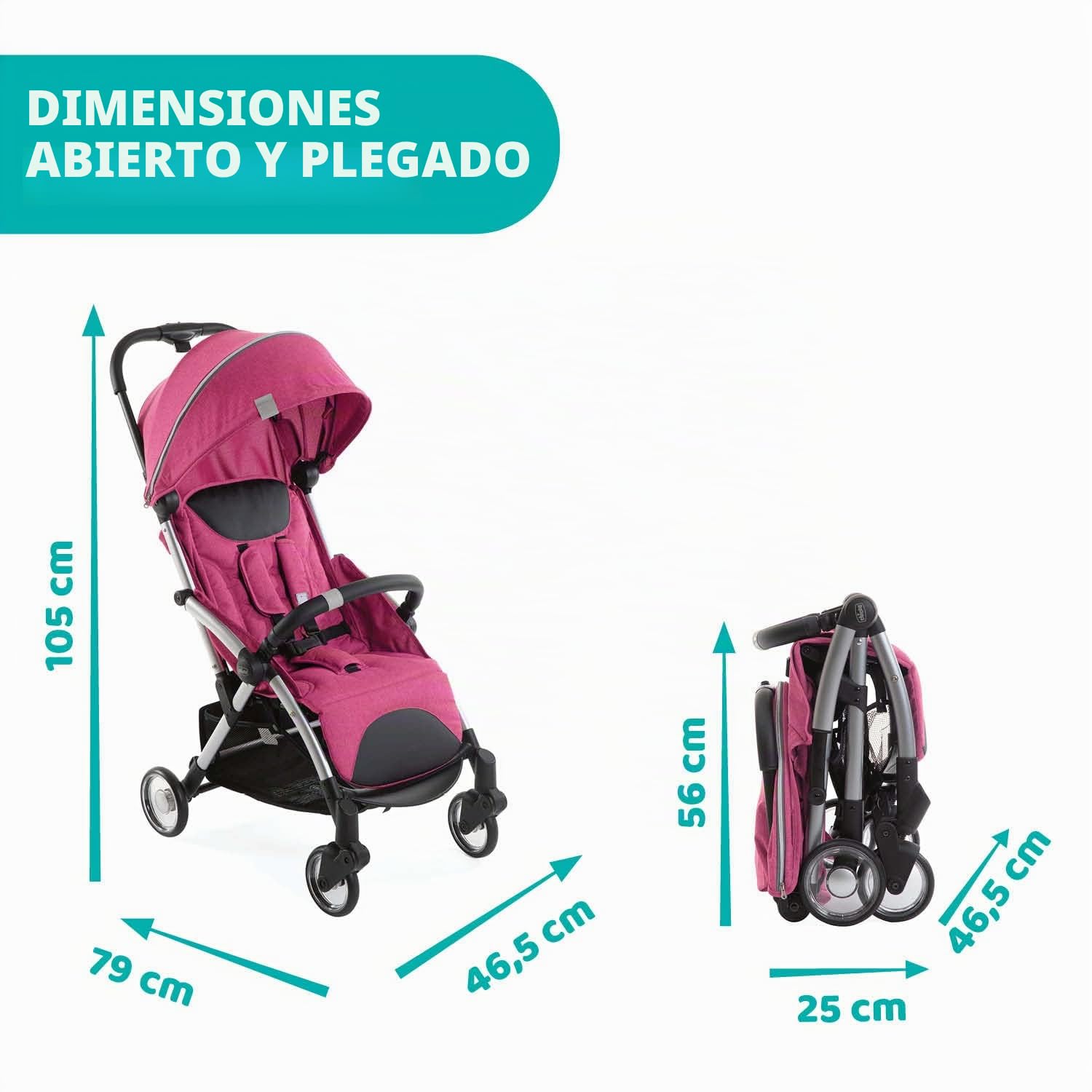 Sillas de paseo marca CHICCO. Modelo Silla De Paseo Goody Plus Pink