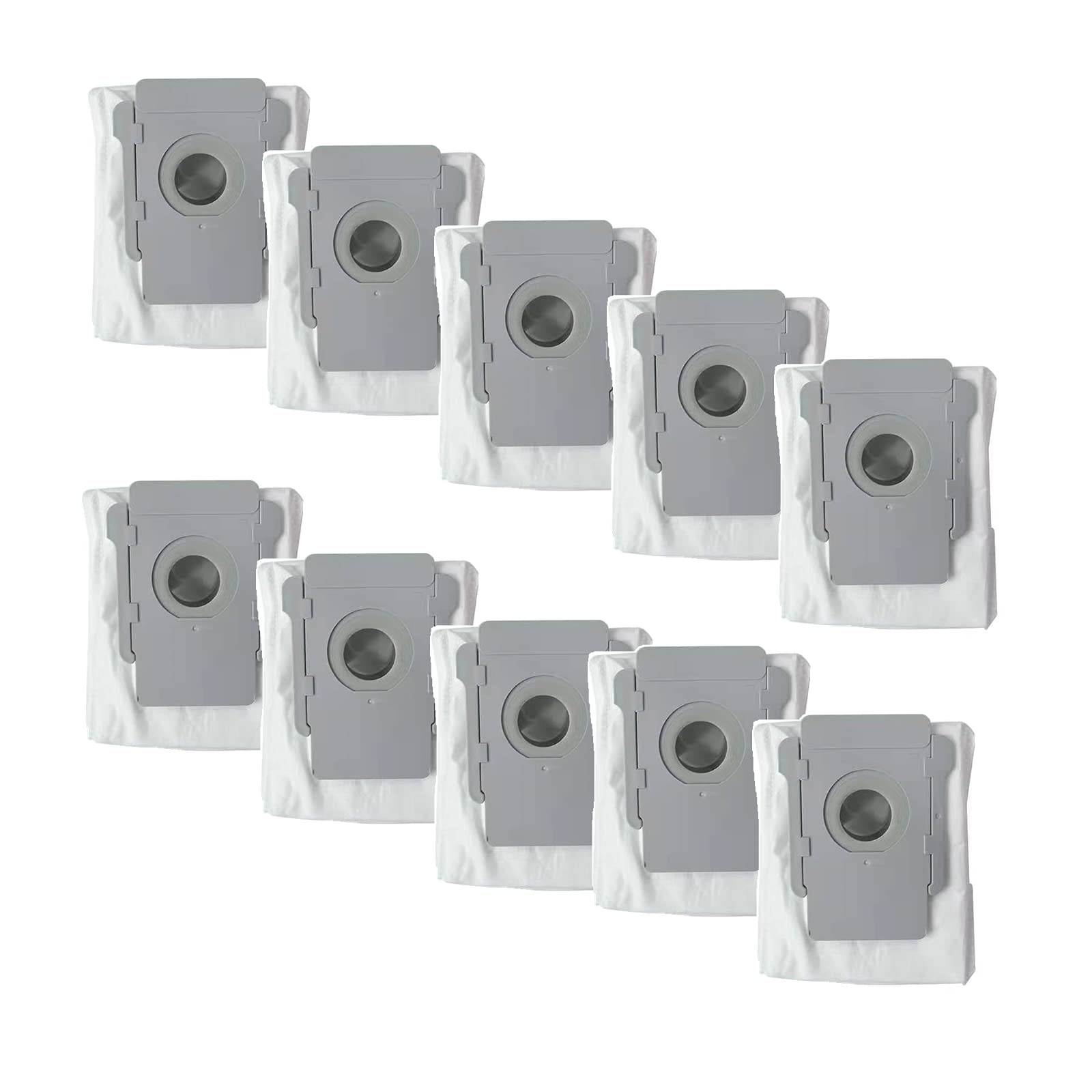 LIVE HUB LIVE HUB für Staubsaugerbeutel iRobot Roomba i7 i7+/Plus (7550) i3+ (3550) i6+ (6550) i8+ (8550) s9+ (9550) I und S Serie, barer Reinigungsboden, automatische Schmutzentsorgungsbeutel, 10 Packungen