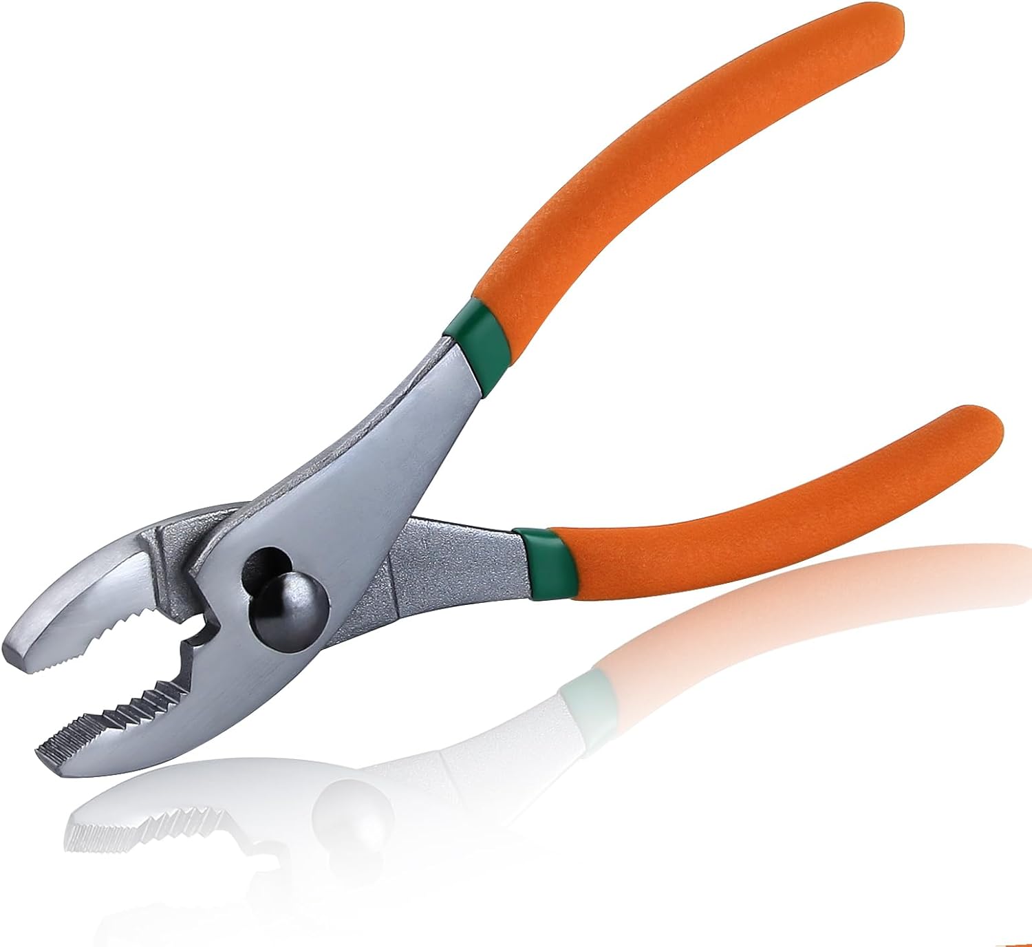 SPEEDWOX 8-Inch Slip Joint Pliers Gripping Slip Joint Plier Adjustable Wrench Sliding Joint Pliers 3-Zone Serrated Jaw Ergonomic Non-Slip Handle for Comfortable Grip Nut and Bolt Fastener