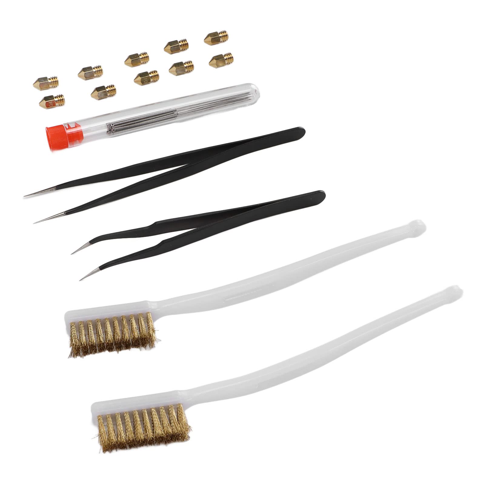 3D Printer Tools, Portable 3D Printer Nozzle Cleaning Kit Lightweight for 3D Printer for Household-image-46
