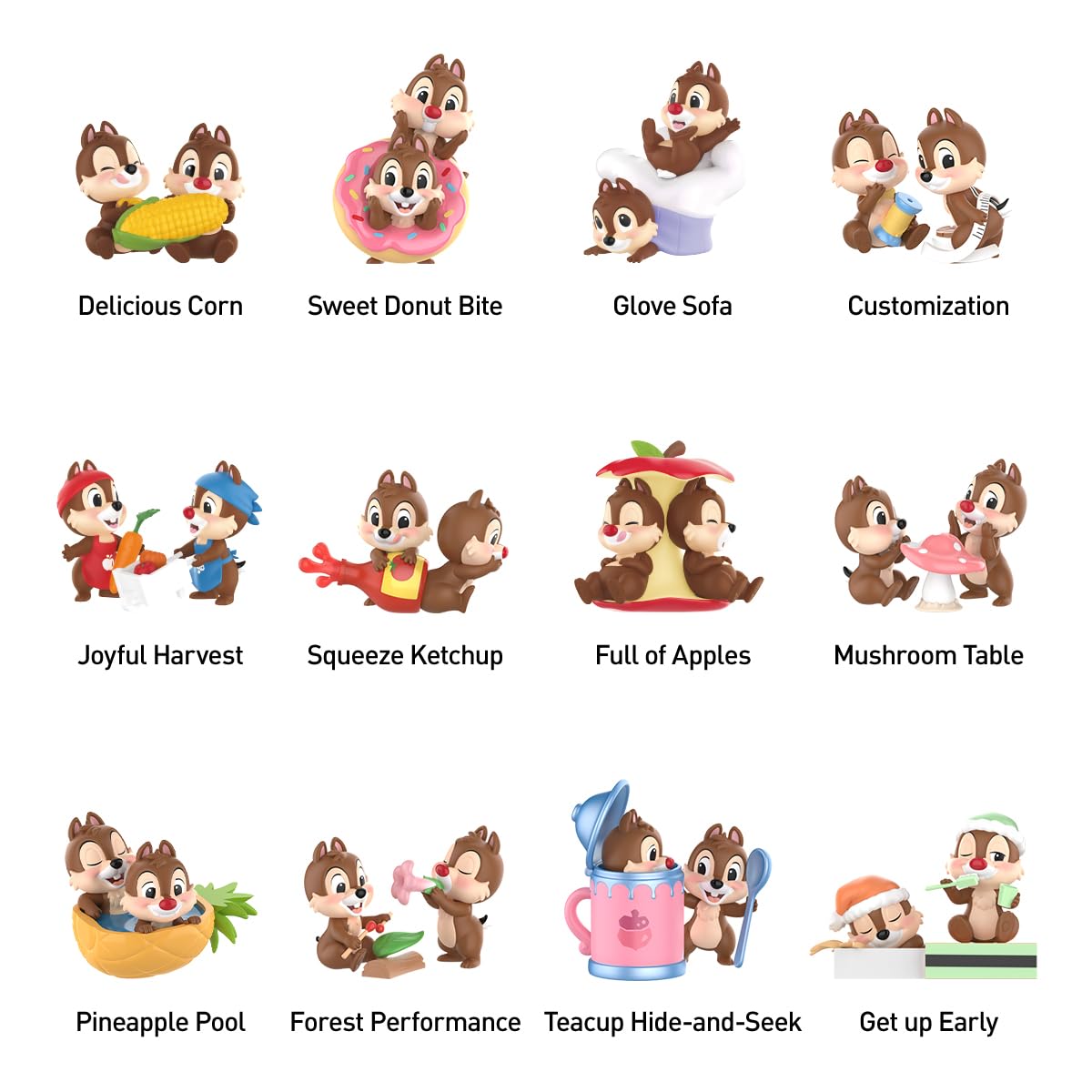 Amazon.co.jp: 【POP MART 公式ストア】Disney チップとデール Fun