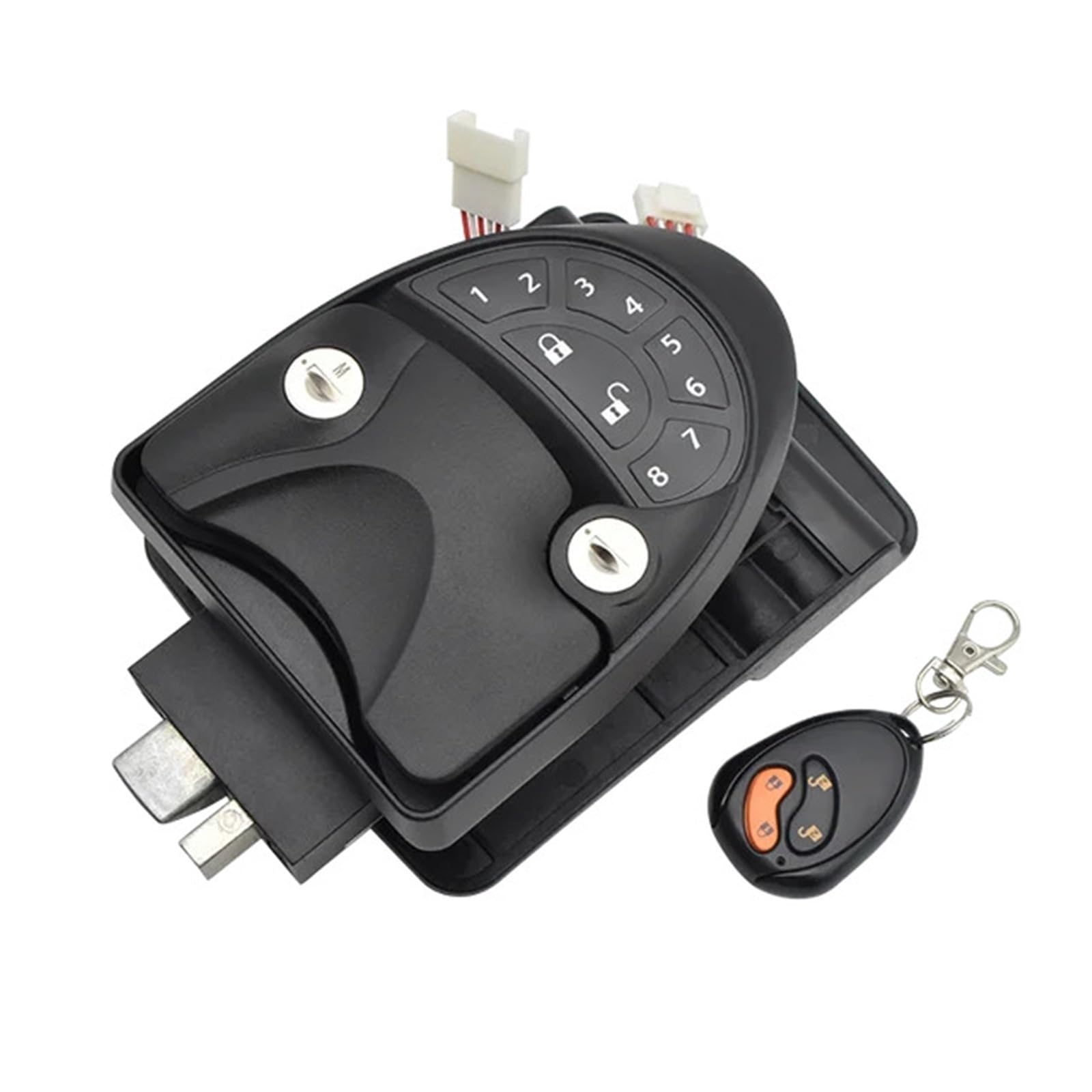 Serrure de porte de camping-car électronique pour des voyages en famille sereins