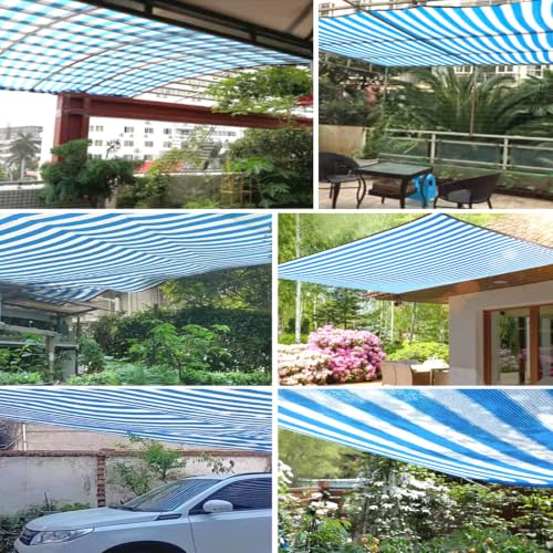 Red de sombra UV y facil de colgar red de sombreado rectangular 2x4m 8