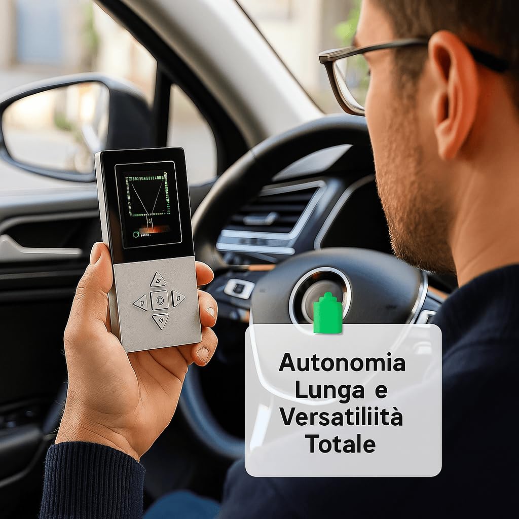 RILEVATORE DI MICROSPIE E TELECAMERE NASCOSTE professionale occultate in oggetti rilevatore di GPS e localizzatori scanner WI FI GSM per CASA, UFFICIO,AUTO viaggi Hotel case vacanze modello DX88PRO