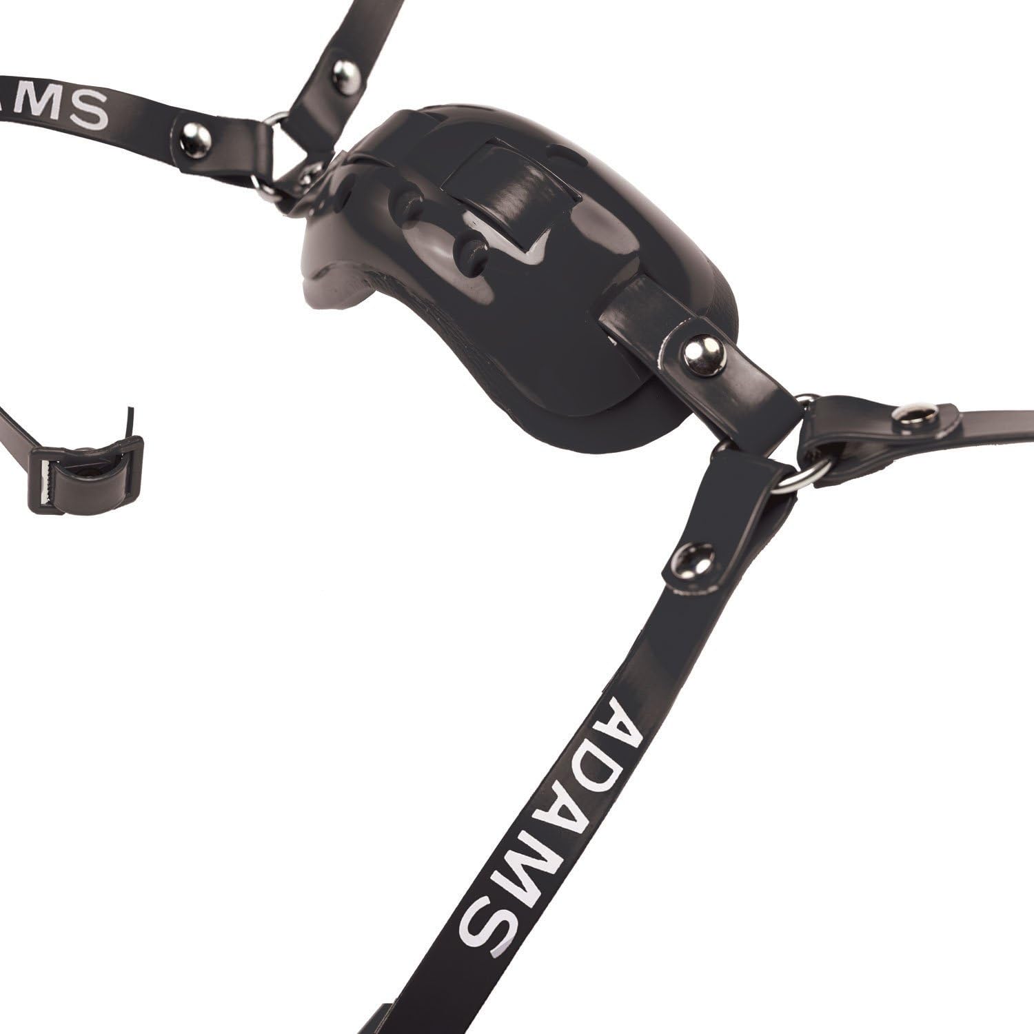 ADAMS USA 100-4D 4-Point High Hook Up Football Chinstrap, Black : Sports & Outdoors