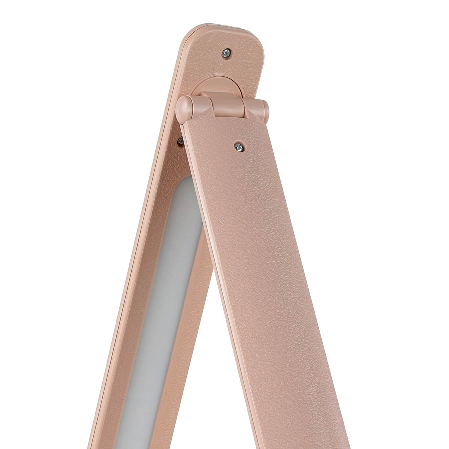 Licht-Erlebnisse LED Kinderzimmerlampe Tisch dimmbar Touch Farbwechsel 32,3 cm Rosa klappbar 380 lm Tischleuchte Kinderzimmer Schreibtischlampe