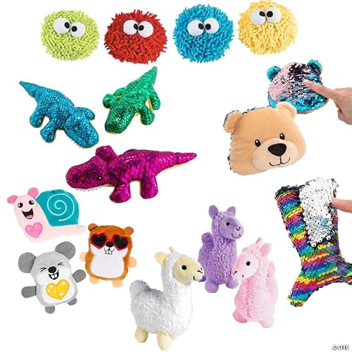 Sensory Plush Character Kit - 72 Pieces for Fun and Engagement