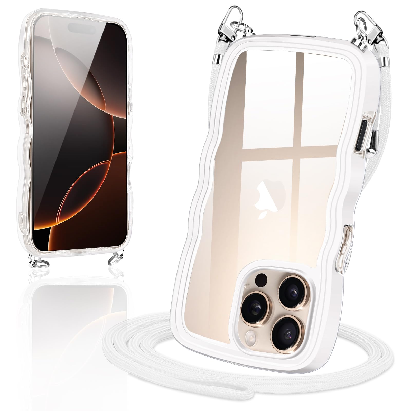 【送料無料】Darich iPhone16proケース ホワイト 楽天市場】送料無料【 iPhone 16 Pro用 ホワイト ソフトケース 】白